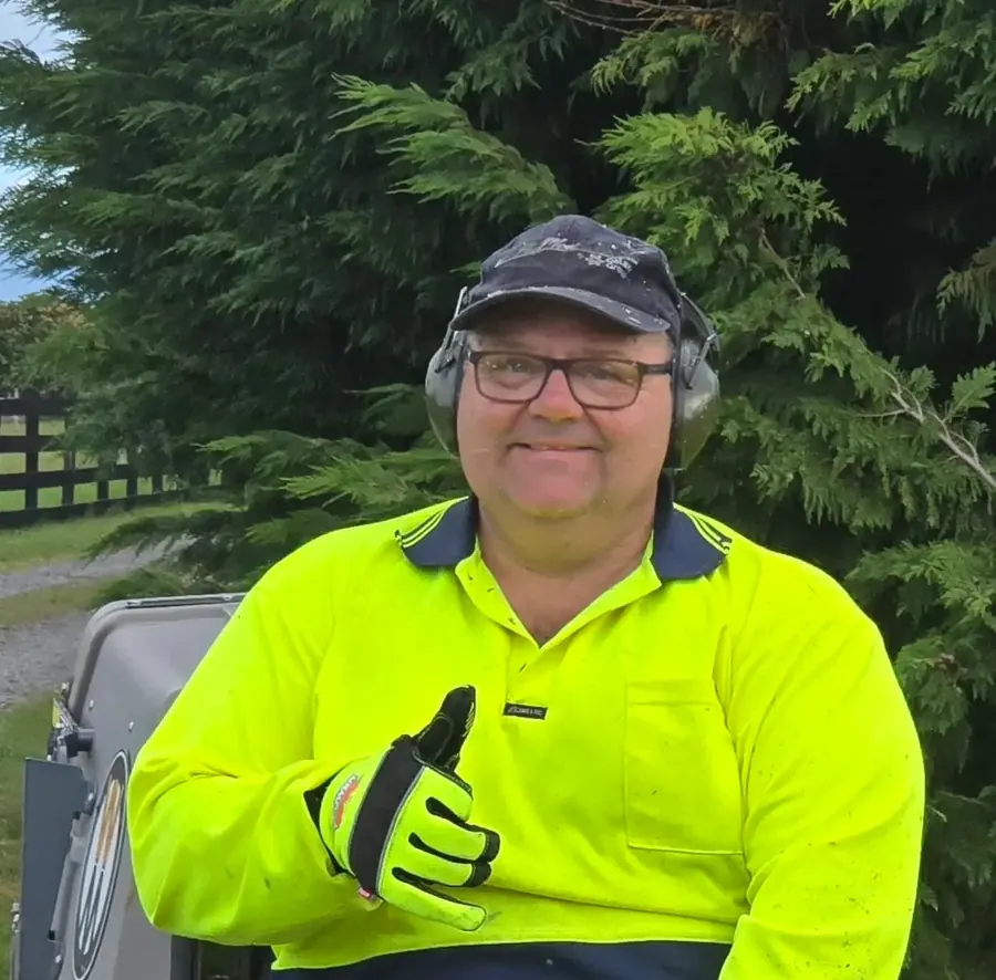Andre, owner of Green Blade Lawncare